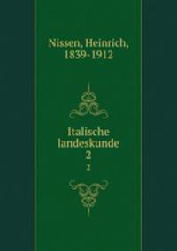 Italische landeskunde. 2