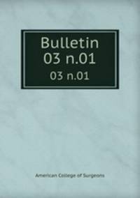 Bulletin. 03 n.01