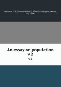 An essay on population. v.2