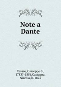 Note a Dante