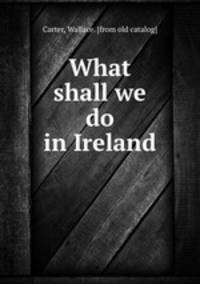 What shall we do in Ireland