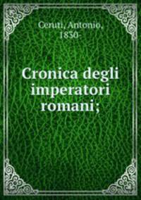 Cronica degli imperatori romani;