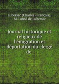 Journal historique et religieux de l