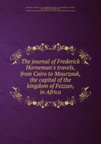 The journal of Frederick Horneman
