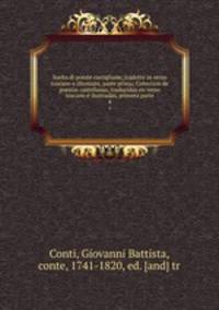 Scelta di poesie castigliane; tradotte in verso toscano e illustrate, parte prima; Coleccion de poesias castellanas, traducidas en verso toscano e ilustradas, primera parte