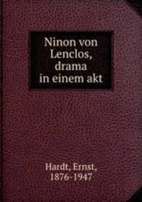 Ninon von Lenclos, drama in einem akt