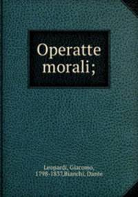 Operatte morali;