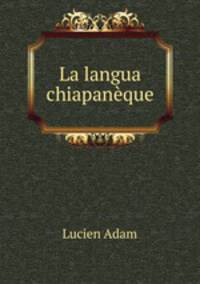 La langua chiapaneque
