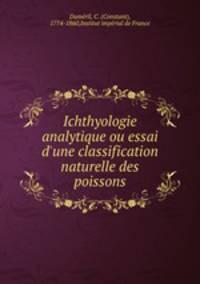 Ichthyologie analytique ou essai d
