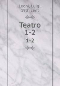 Teatro. 1-2