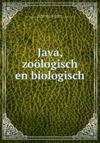 Java, zoologisch en biologisch