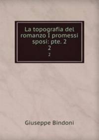 La topografia del romanzo I promessi sposi: pte. 2. 2