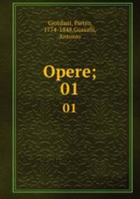Opere;. 01