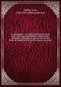 La sarabande : ou, Choix d