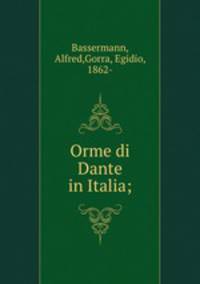 Orme di Dante in Italia;