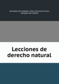 Lecciones de derecho natural