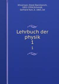 Lehrbuch der physik. 1