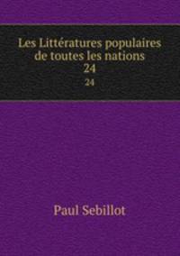 Les Littratures populaires de toutes les nations. 24