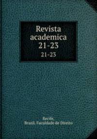 Revista academica. 21-23