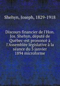 Discours financier de l