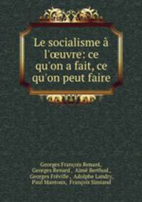 Le socialisme a l