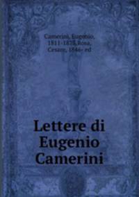 Lettere di Eugenio Camerini