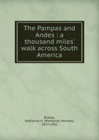 The Pampas and Andes : a thousand miles