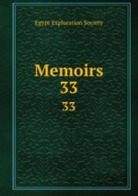 Memoirs. 33