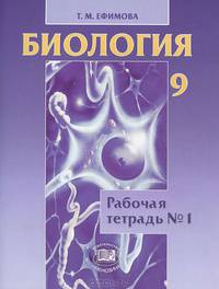 Биология. 9 класс. Рабочая тетрадь. Часть 1. ФГОС
