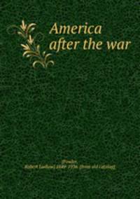 America after the war