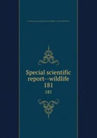 Special scientific report--wildlife. 181