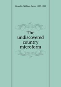 The undiscovered country microform