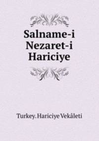 Salname-i Nezaret-i Hariciye