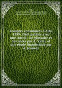 Comptes consulaires d