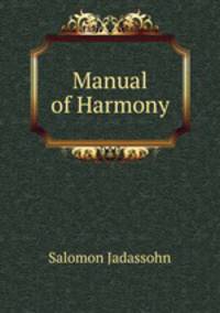 Manual of Harmony