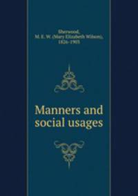 Manners and social usages