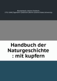 Handbuch der Naturgeschichte : mit kupfern
