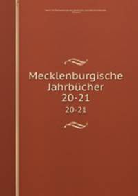 Mecklenburgische Jahrbcher. 20-21