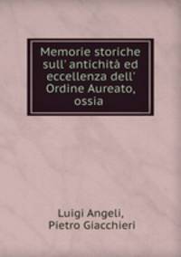 Memorie storiche sull
