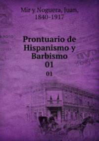 Prontuario de Hispanismo y Barbismo. 01