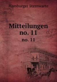 Mitteilungen. no. 11