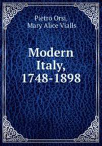 Modern Italy, 1748-1898