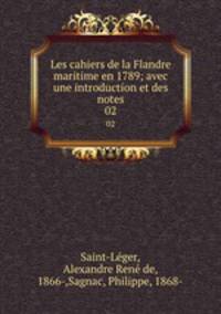 Les cahiers de la Flandre maritime en 1789; avec une introduction et des notes. 02