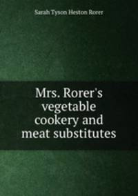 Mrs. Rorer