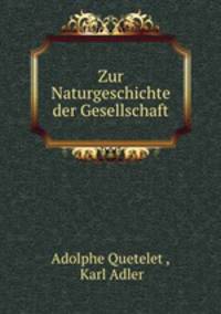 Zur Naturgeschichte der Gesellschaft