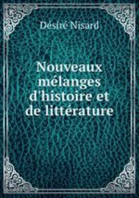 Nouveaux melanges d