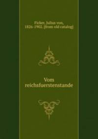 Vom reichsfuerstenstande
