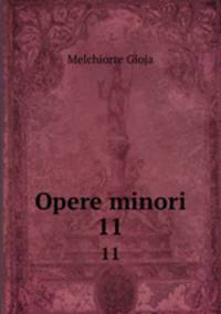 Opere minori. 11