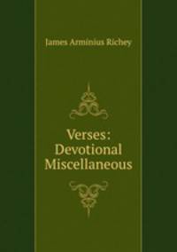 Verses: Devotional & Miscellaneous