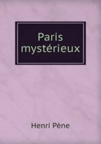 Paris mysterieux